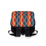 The City Backpack - Coral Teal