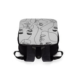 The City Backpack - Abstract Faces