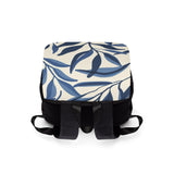 The City Backpack - Blue Botanica