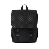 The City Backpack - Midnight Polka
